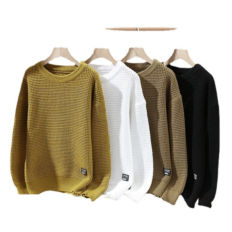 Mens Crew Neck Knit Sweater  Autumn/Winter