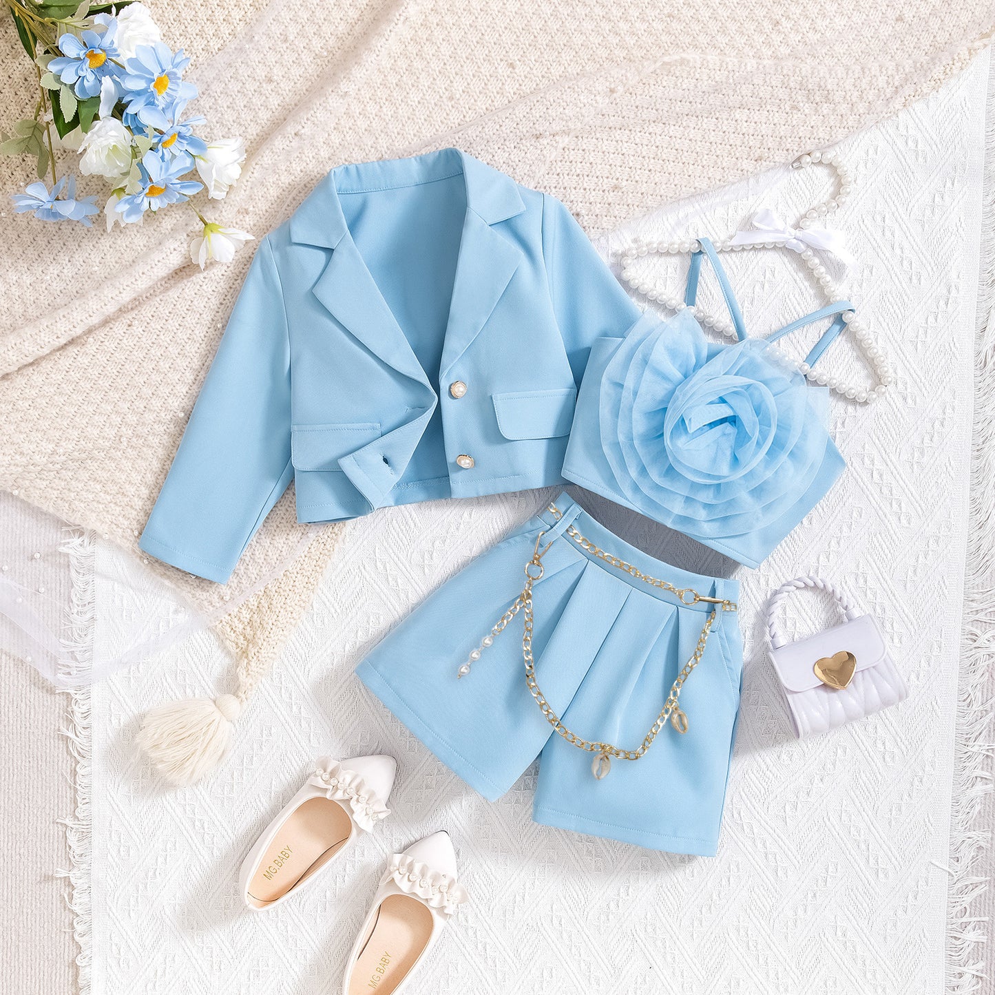 Girls' 3-Piece Spring/Fall Suit