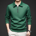 Solid Quarter-Zip Pullover