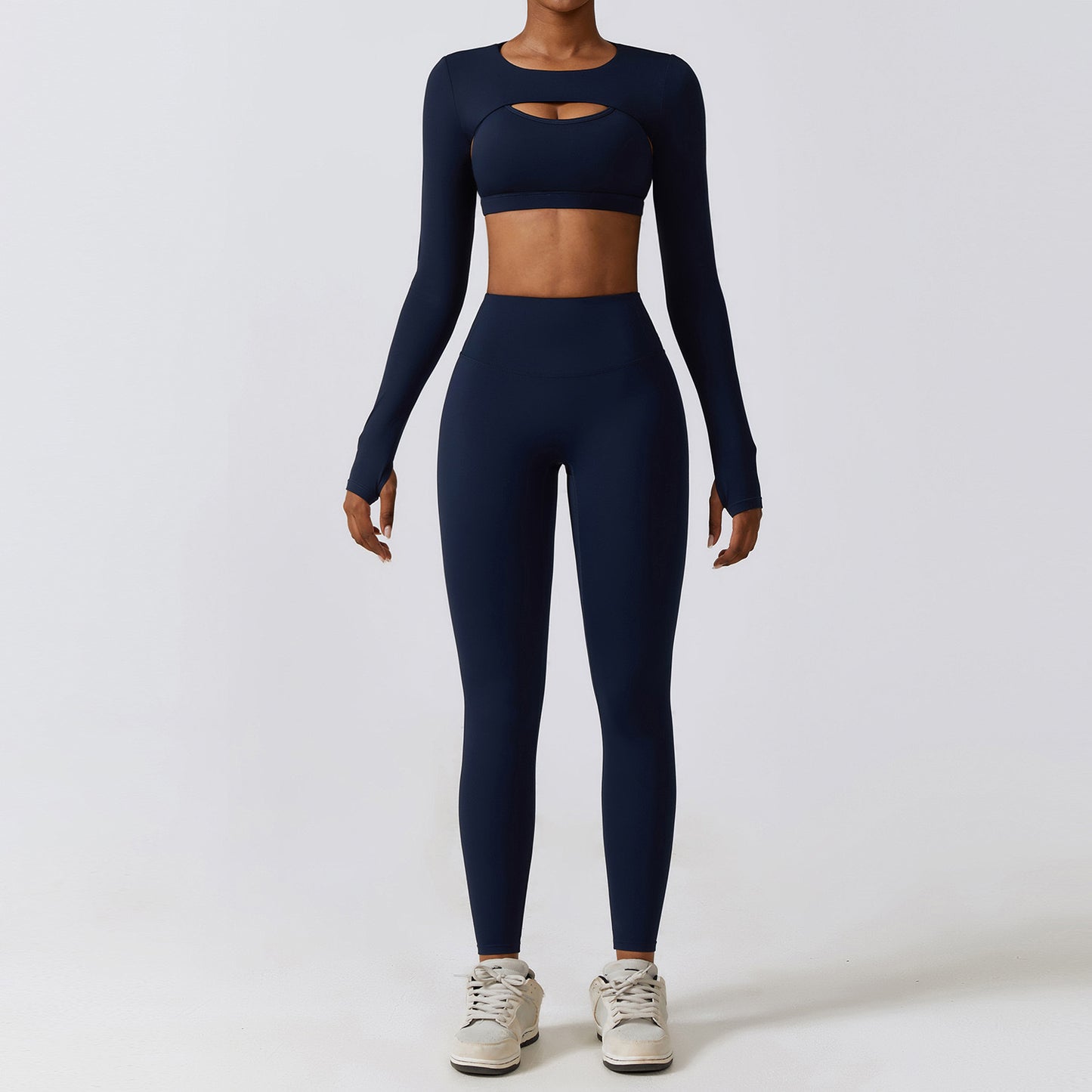 Slim-Fit Yoga Three-Piece Set
