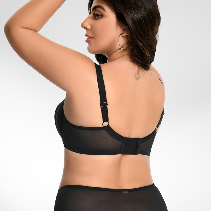 Plus Size Anti-Sagging Minimizer Bra