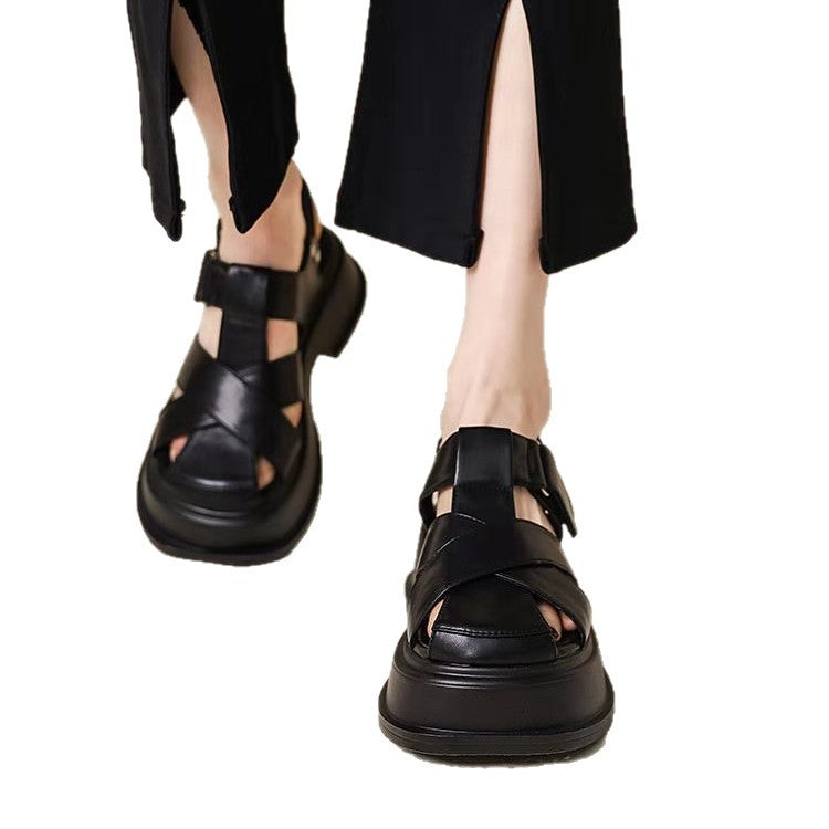Women’s Thick-Heel Roman Sandals