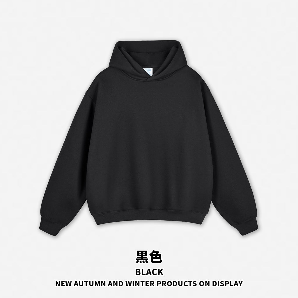 RS Menswear | Boxy Fit Heavyweight Cleanfit Hoodie for Men