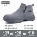 Men's High-Top Labor Protection Work Shoes  Anti-Smashing & Anti-Puncture