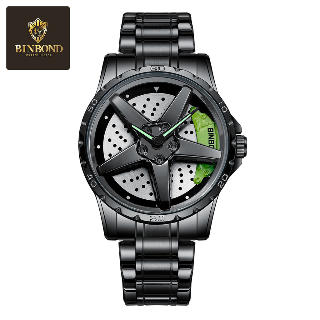 Motorcycle Engine Racing Sport Watch - Tactical Timepiece