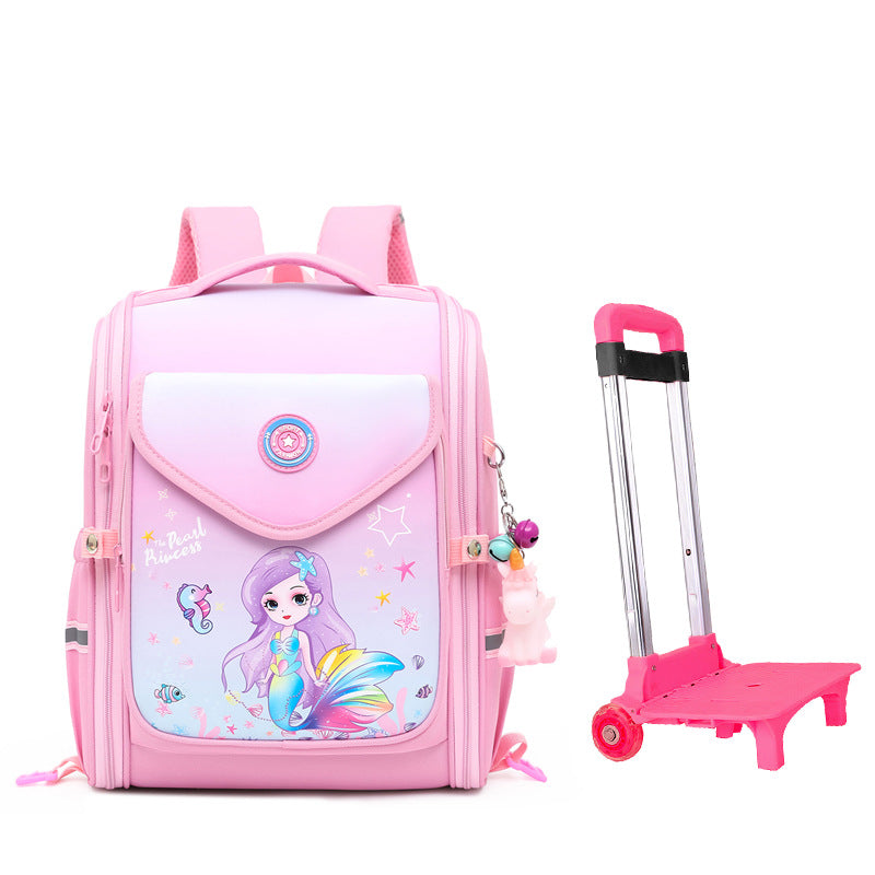 Little Mermaid Roller Backpack