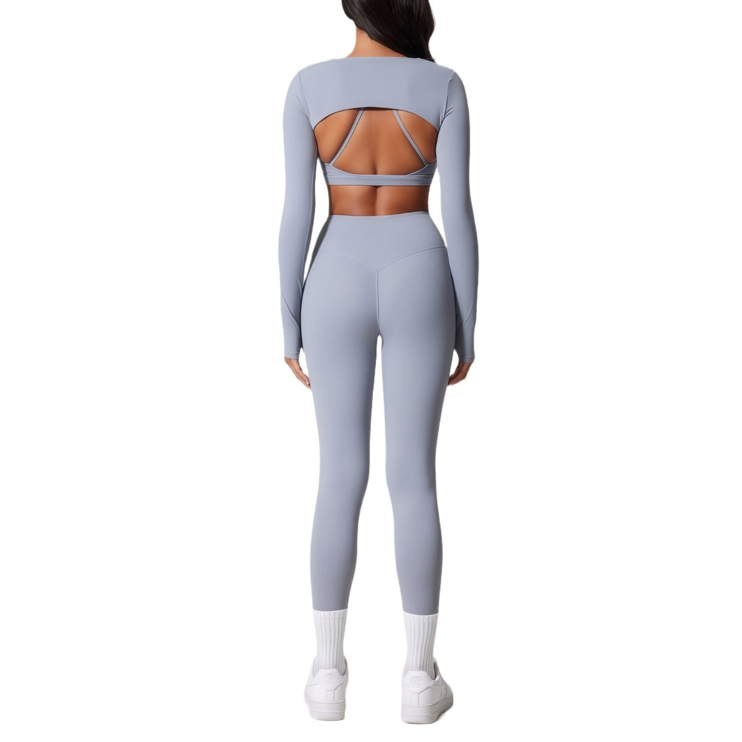 Slim-Fit Yoga Three-Piece Set