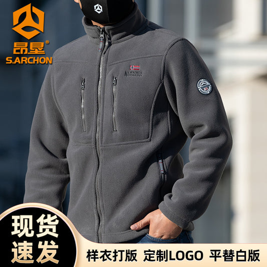 Anken Mens Winter Tactical Fleece Jacket