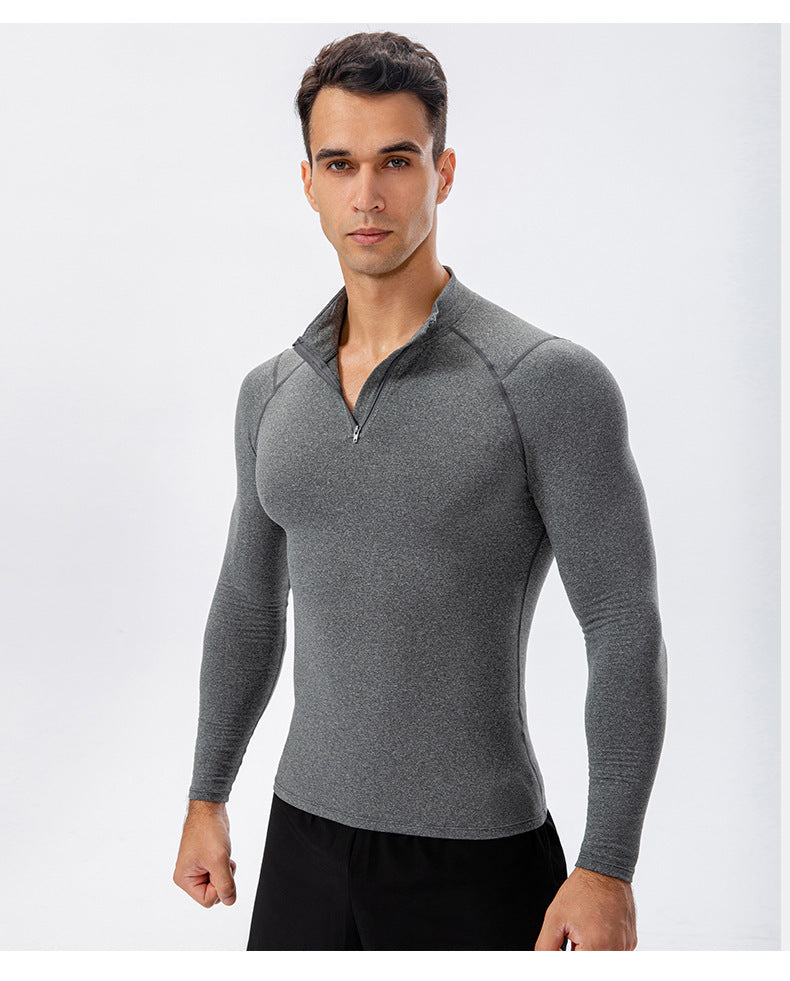 Men's Fleece Training Sweatshirt  Warm, High Elastic, Euro Size