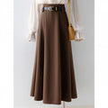 High-Waisted Tailored Skirt