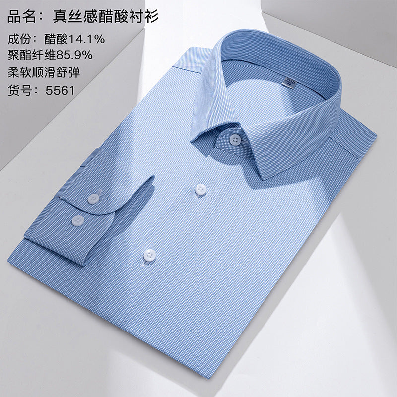 Mens Long Sleeve Business Shirt
