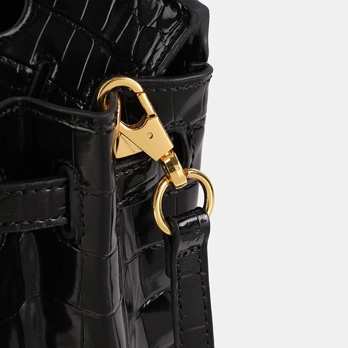 Victoria Crocodile Handbag