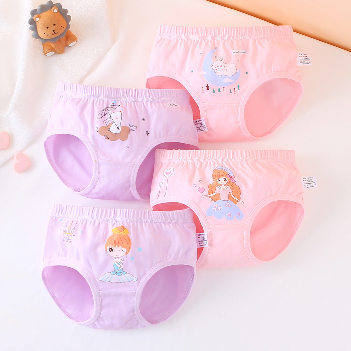 Cartoon Girls Underwear