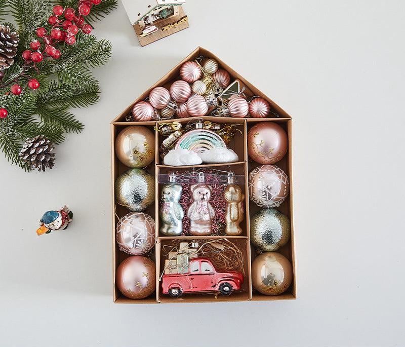 Holiday Charm Christmas Ball Pendants