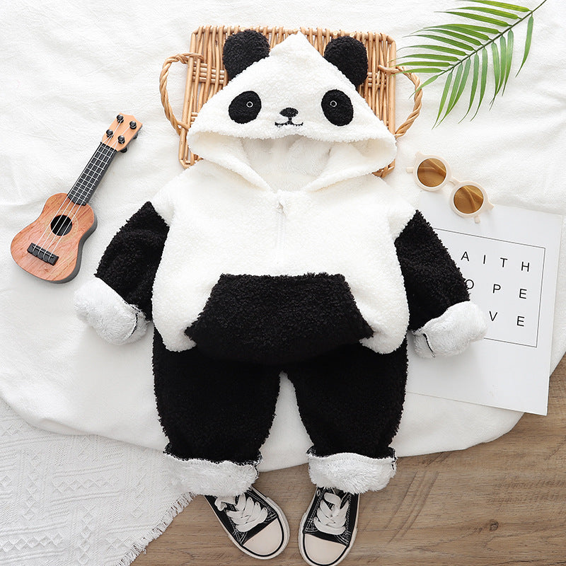 Panda Winter Two-Piece Set