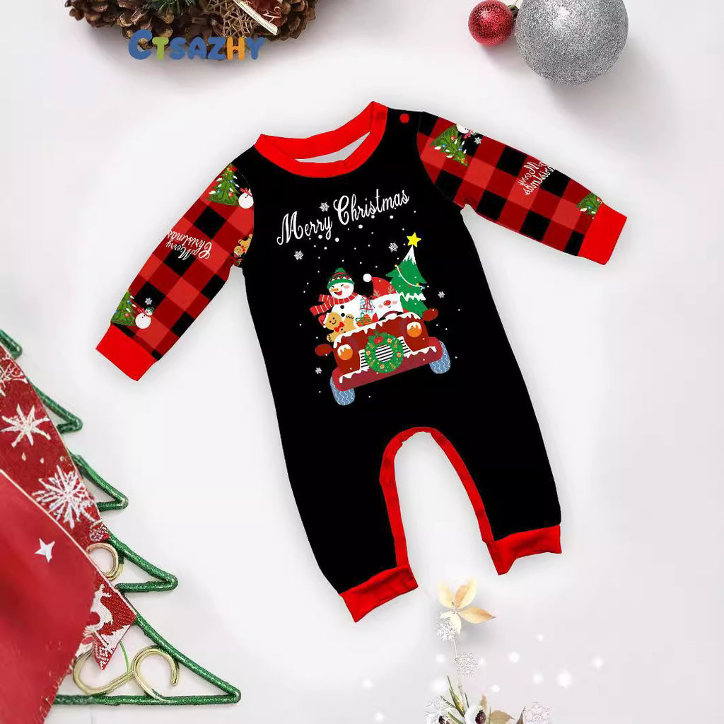 Festive Joy Family Pajama Set