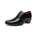 Men’s Plus-Size Pointed-Toe Leather Dress Shoes