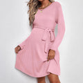 Timeless A-Line Maternity Dress