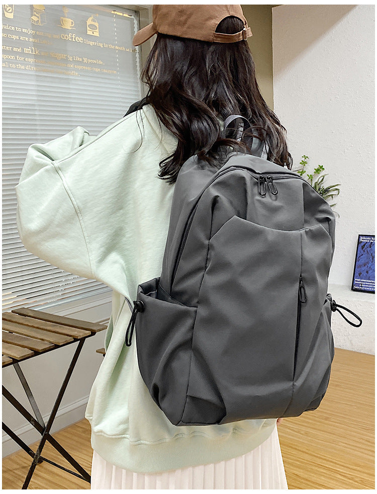 The Scrunch Large Capacity Unisex Student School Bag