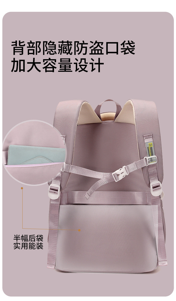 Girls School Backpack - Durable Large Capacity 20-35L Bag