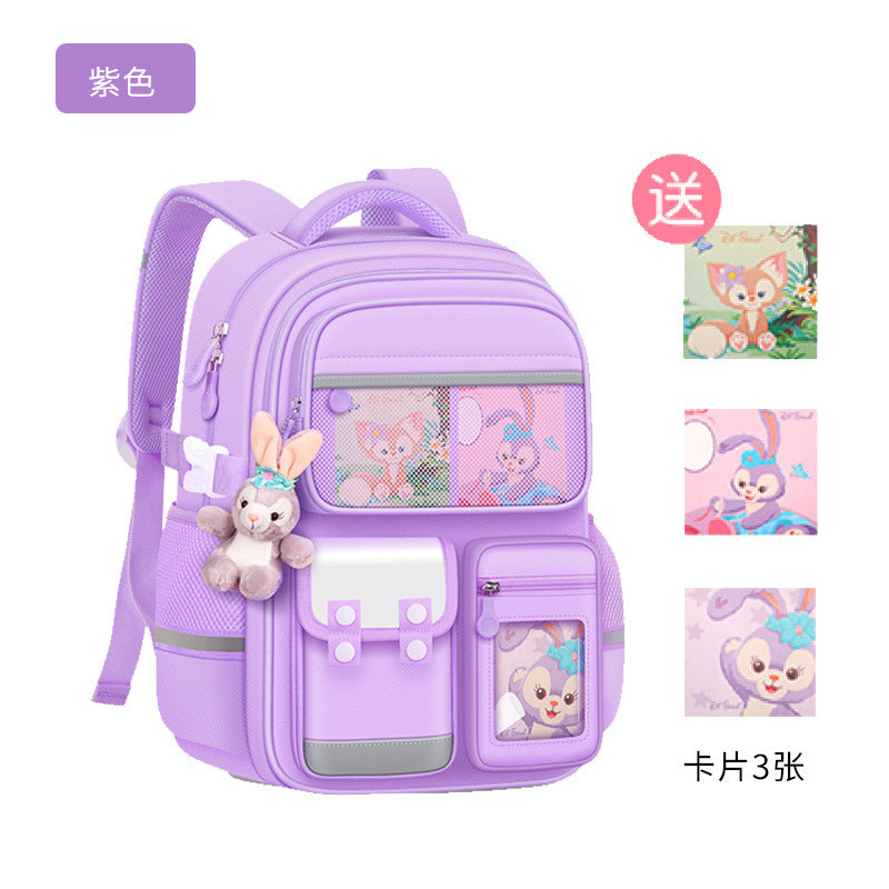 Unisex Trolley School Bag for Elementary Students