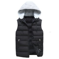 Quilted Hooded Vest  Cloud Layer