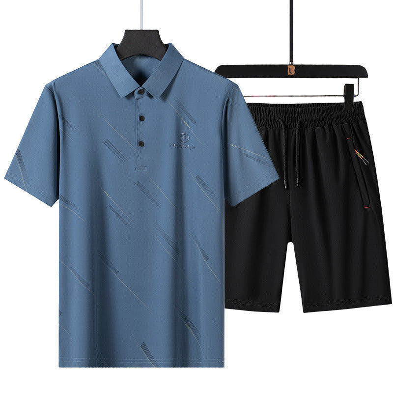 BreezeCool Dad Sport Polo Set