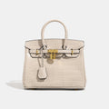 Victoria Crocodile Handbag
