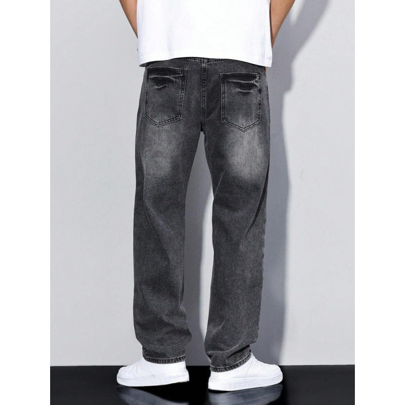Mens Simple Fashion Casual Jeans