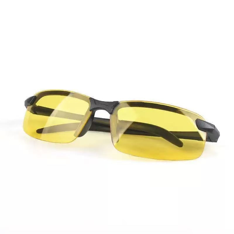 Mens Color-Changing Polarized Sunglasses  Day & Night Driving & Fishing Glasses