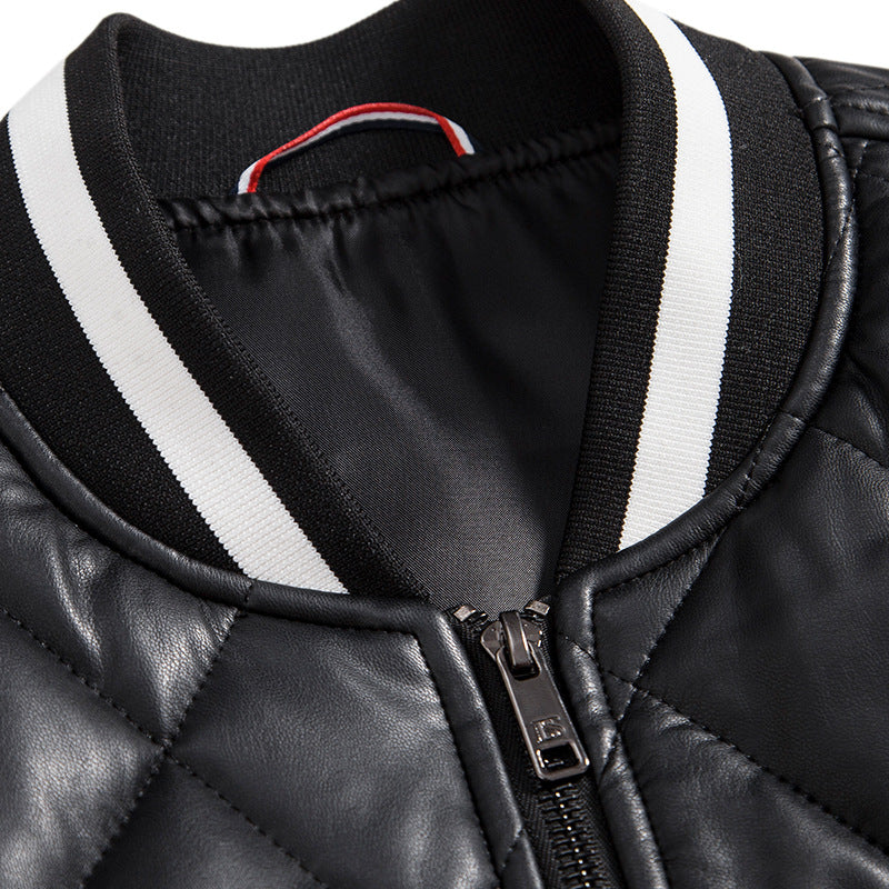 Men's Warm Casual Leather Jacket