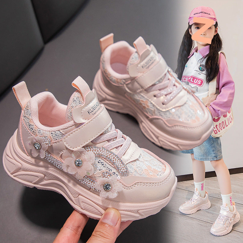 Breathable Sports Sneakers for Girls