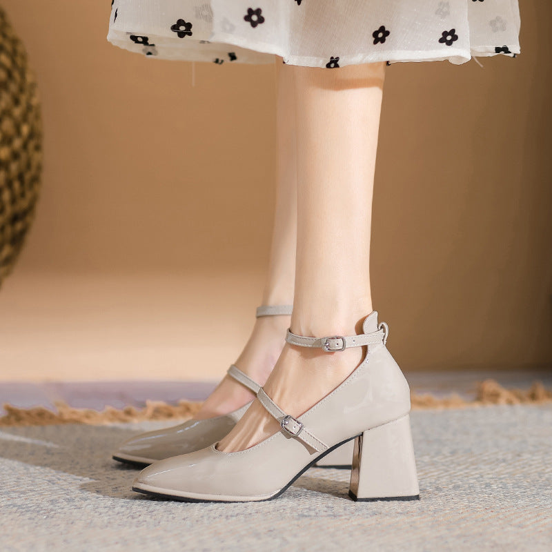 Womens Patent Leather Red Wedding Heels