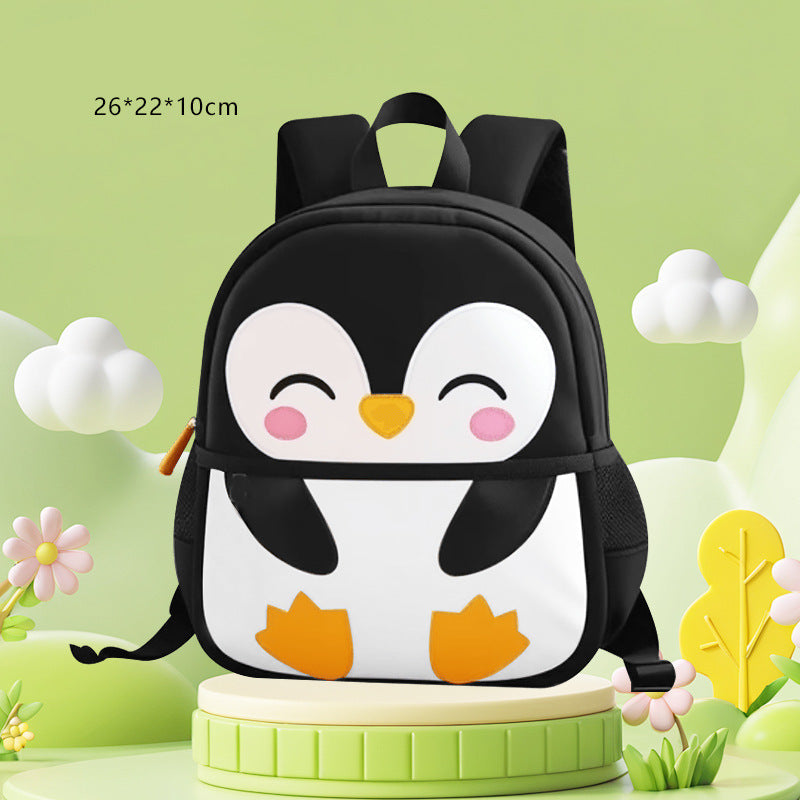 Happy Penguin School Backpack