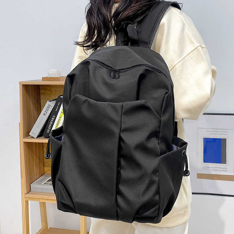 The Scrunch Large Capacity Unisex Student School Bag