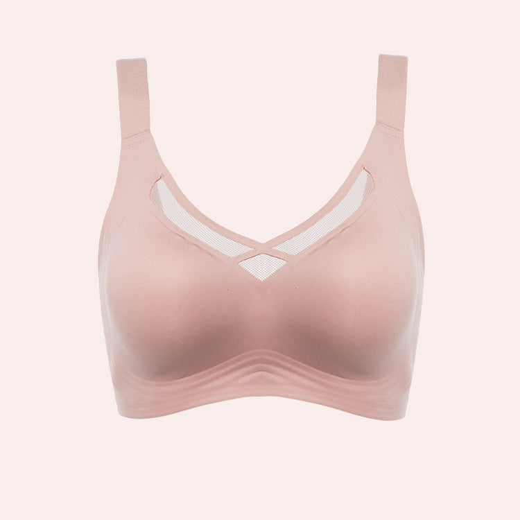 Plus Size Seamless Minimizer Bra