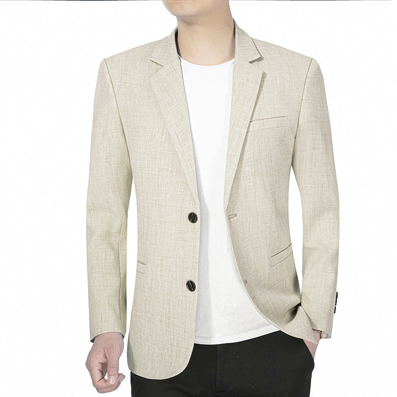 Mens Business Casual Slim-Fit Blazer