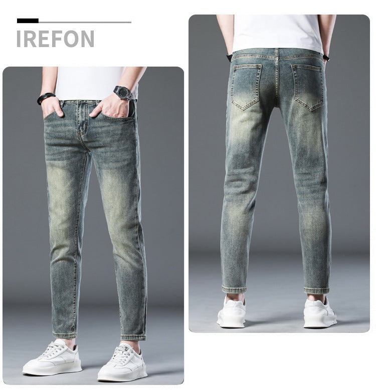Vintage Stretch Jeans for Men