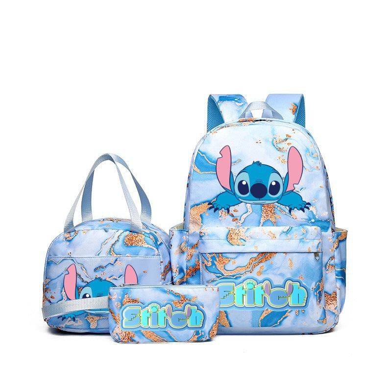 Waterproof 3-Piece School Backpack Set for Students & Travel