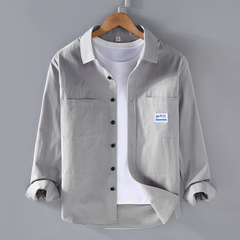 Men’s Cargo Shirt Jacket