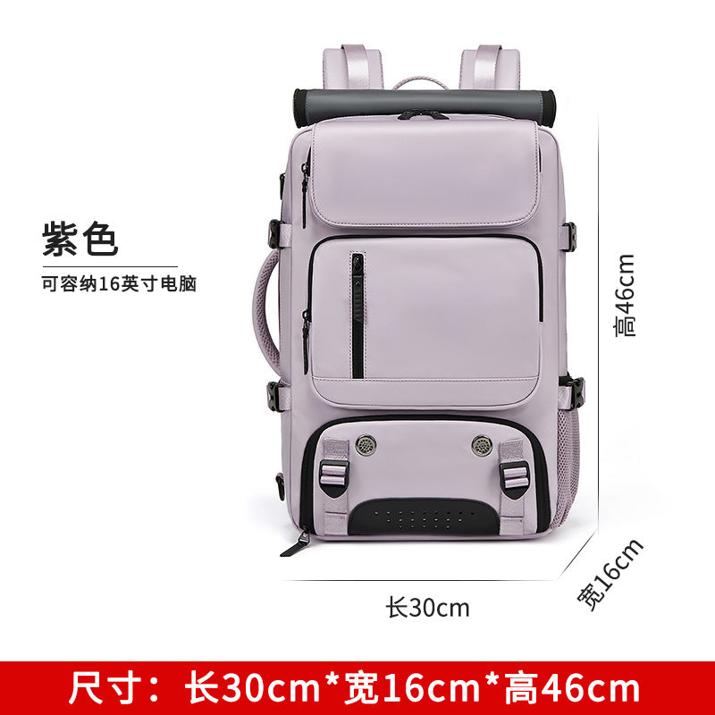 Men’s Large Capacity Multifunctional Travel Backpack – Custom Logo Outdoor & Laptop Bag