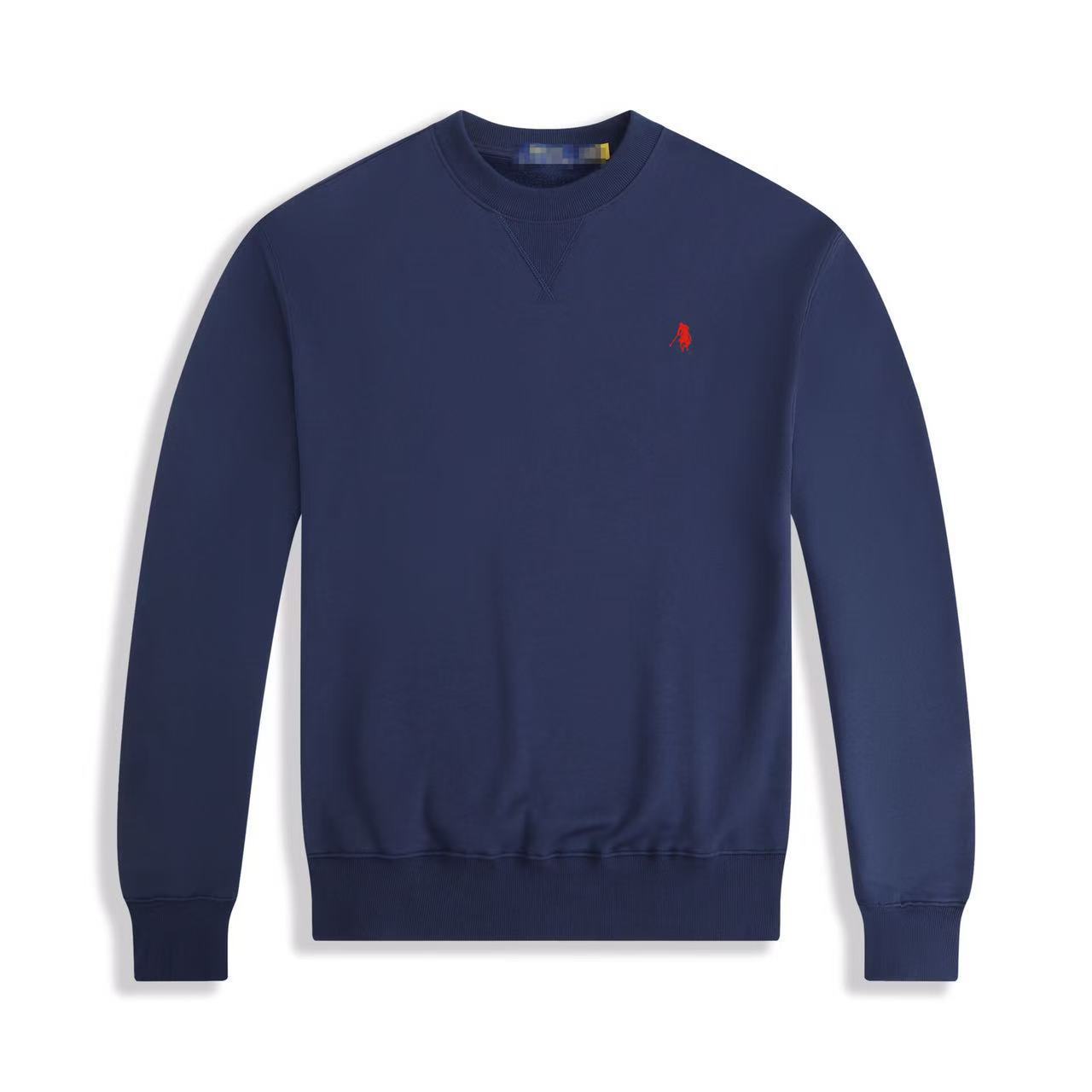 Mens Thick Cotton Fleece Zip-Up Hoodie