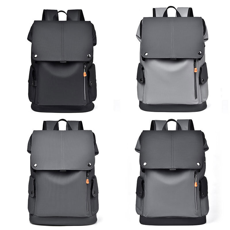 MetroFlap Leather Backpack