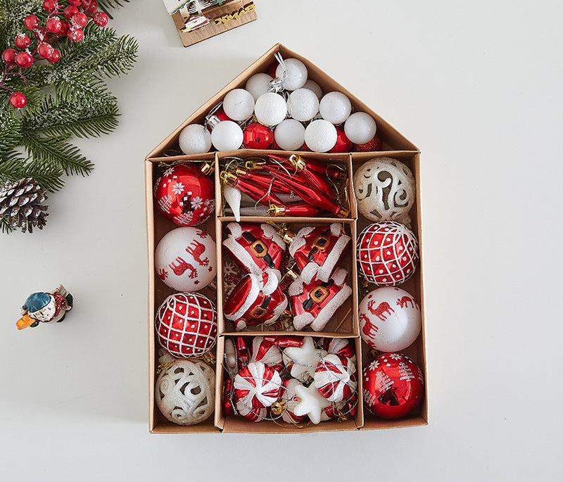 Holiday Charm Christmas Ball Pendants