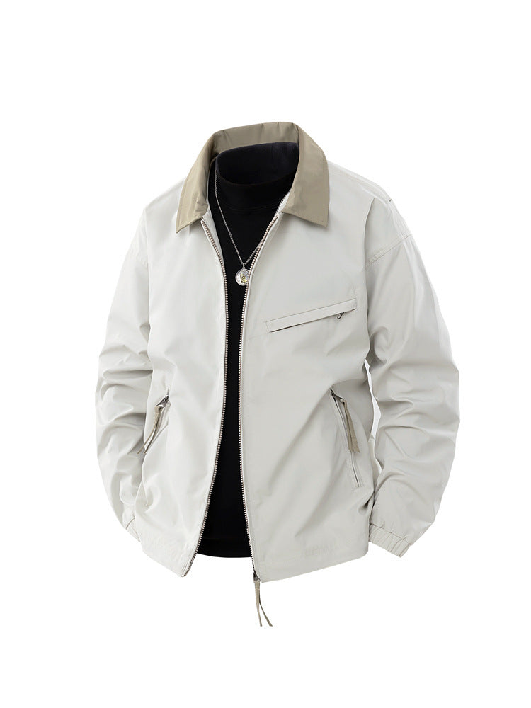 Men's Baseball Collar Cargo Jacket  Spring/Autumn