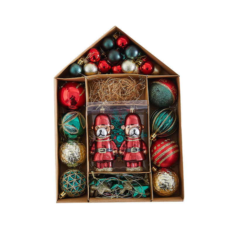 Holiday Charm Christmas Ball Pendants