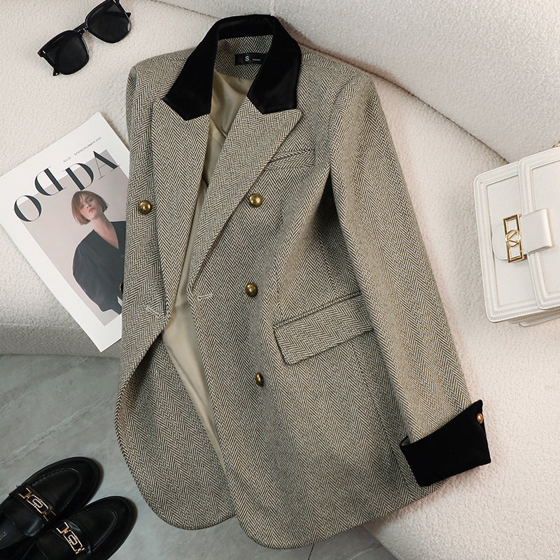 Zihong Striped Suit Jacket (On Hand)