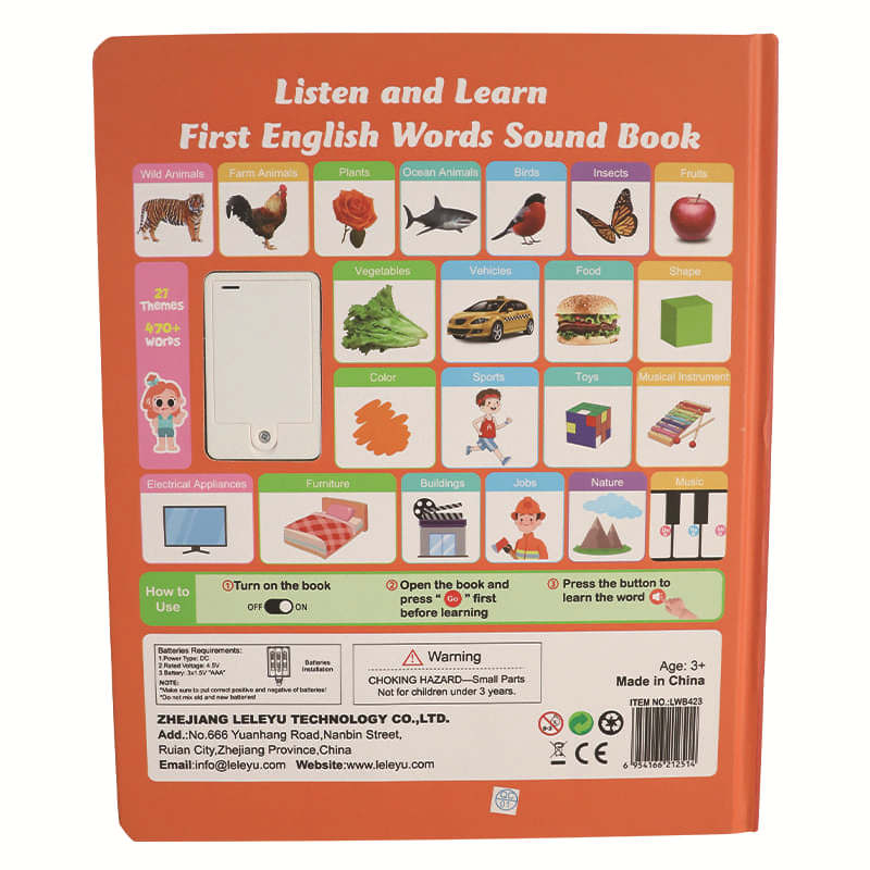 Bright Start English Vocabulary Book