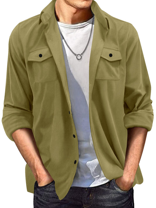 Casual Jacket  European & American Style, Loose Fit, Spring/Autumn