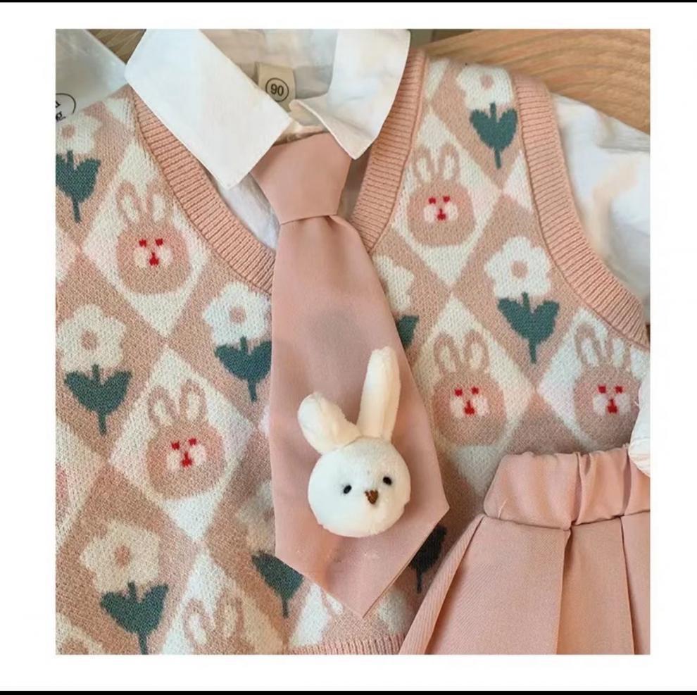 Trendy 3-Piece Spring Suit for Girls
